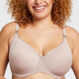 GUC Montelle Sublime Spacer Bra in Moonshell Stripe Nude, 32F